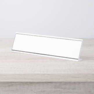 Wall & Desk Name Plates | Wood & Acrylic