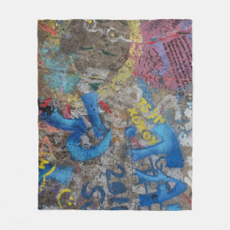 Wall Fleece Blanket