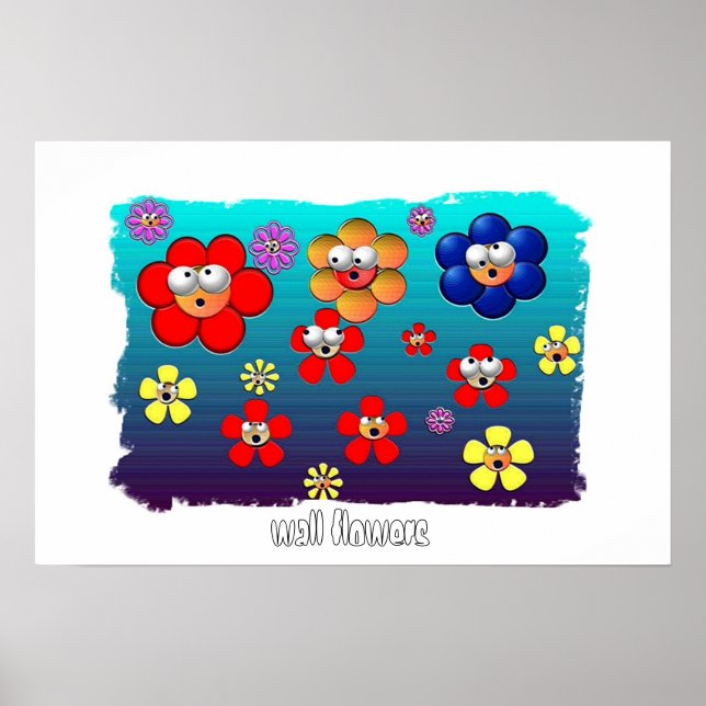 wall flowers poster (Front)