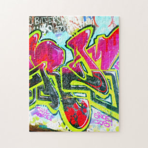 wall graffiti puzzle
