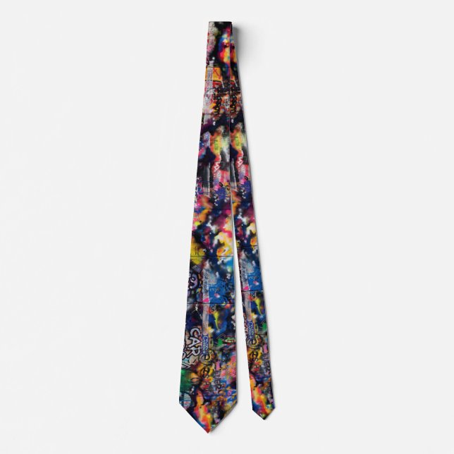 wall graffiti tie (Front)