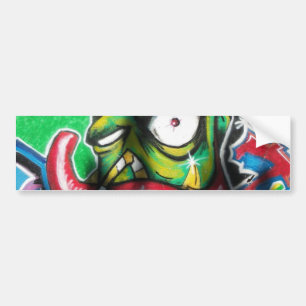 Wall Mural Bumper Sticker