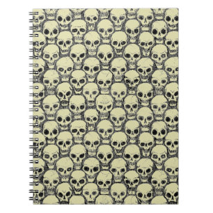 Wall o’ Skulls Spiral Notebook