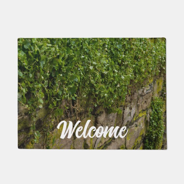 Wall Of Ivy Welcome Doormat (Front)