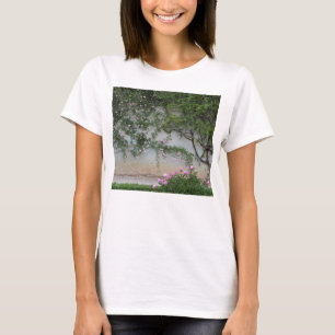 Wall of Pink Roses, Florence Italy T-Shirt