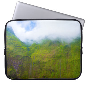 Wall of Tears, Mount Waialeale, Kauai Wetsuit Laptop Sleeve