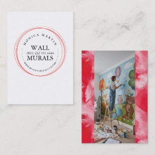 Wall Painter  Business Card