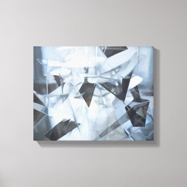  wall painting　Reflection17b（反射17b） Canvas Print (Front)