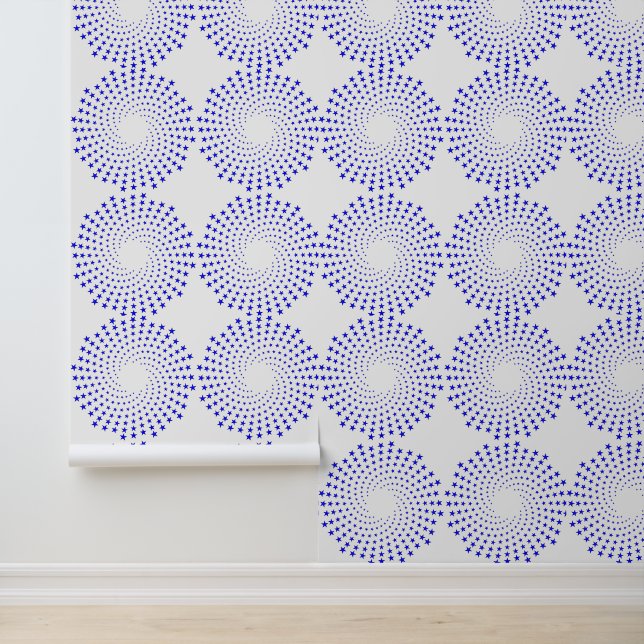 Wall Paper - Star Spirals (Application)