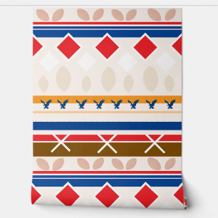 Wall Paper - Teepee Colourful Design
