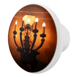 Wall Sconce Antique Aesthetic  Ceramic Knob