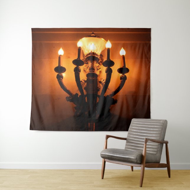 Wall Sconce Antique Aesthetic  Tapestry (In Situ (Horizontal))