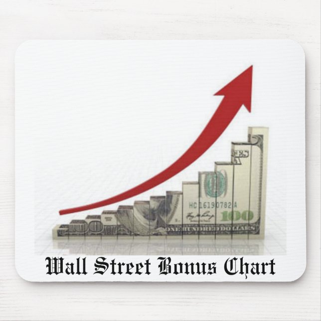 Wall Street Bonus Chart Mouse Pad (Front)