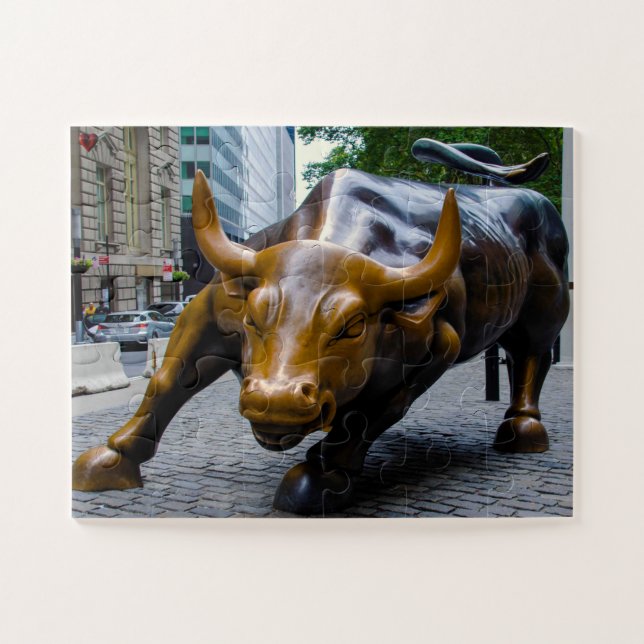 Wall street Bull Jigsaw Puzzle (Horizontal)
