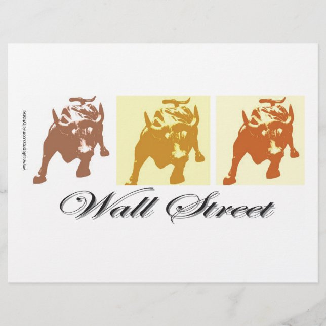 Wall Street Bull Market Flyer (Front)