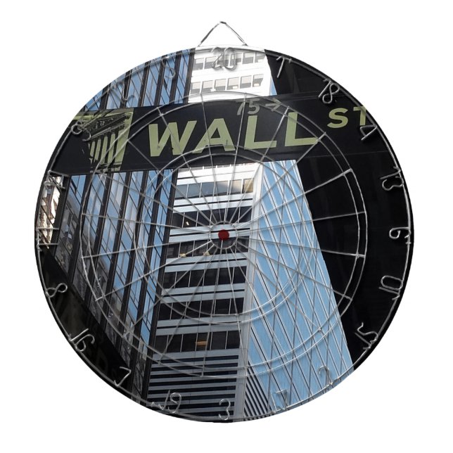 Wall Street Dartboard (Front)