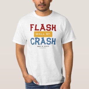 Wall Street Flash Crash May 6 2010 T-Shirt 2