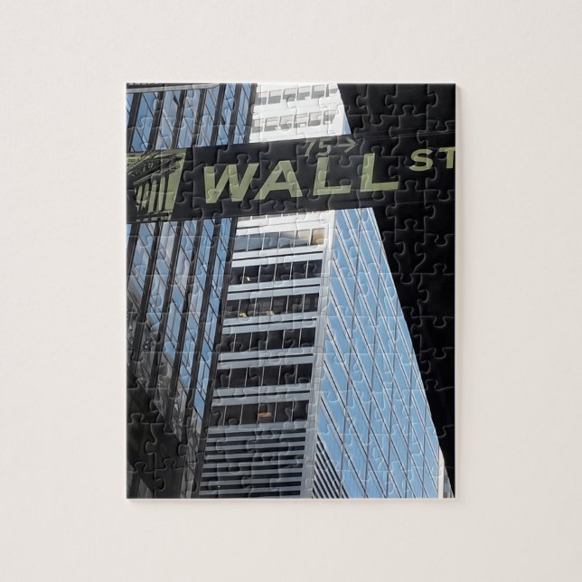 Wall Street Jigsaw Puzzle (Vertical)