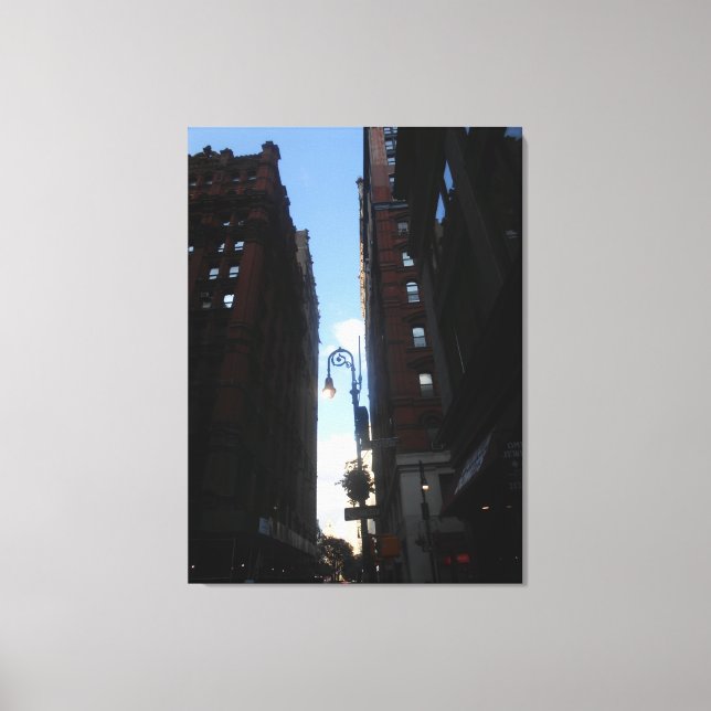 Wall Street, New York City Canvas Print (Front)