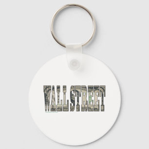 WALL-STREET-only-png Key Ring
