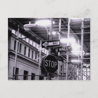 Wall Street Postcard