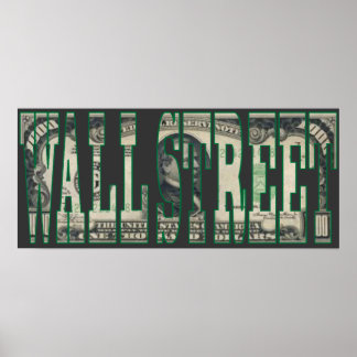 Wall Street Poster