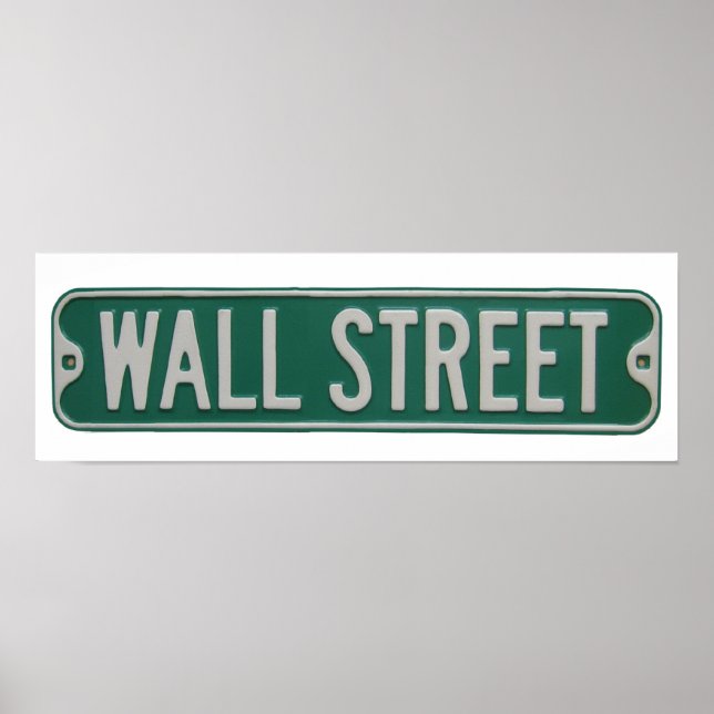 Wall Street poster (Front)