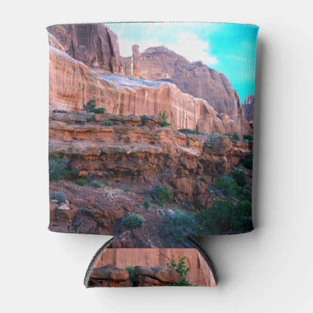 Wall Street trail Arches National Park Can Cooler (Front)