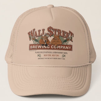 WALL-STRRET-BREWING- TRUCKER HAT