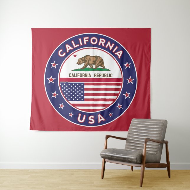 Wall tapestry (red version) (In Situ (Horizontal))