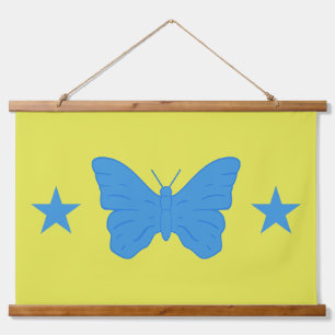 Wall Tapestry with flag of Bady Bassit, Brazil