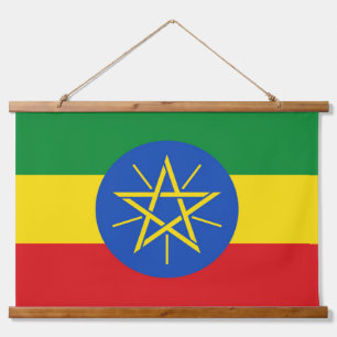 Wall Tapestry with flag of Ethiopia