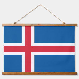 Wall Tapestry with flag of Iceland