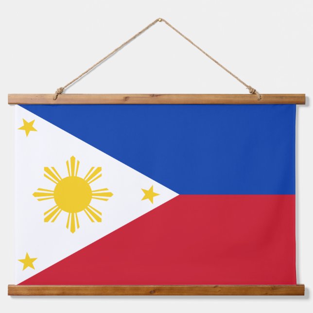 Wall Tapestry with flag of Philippines (Front)