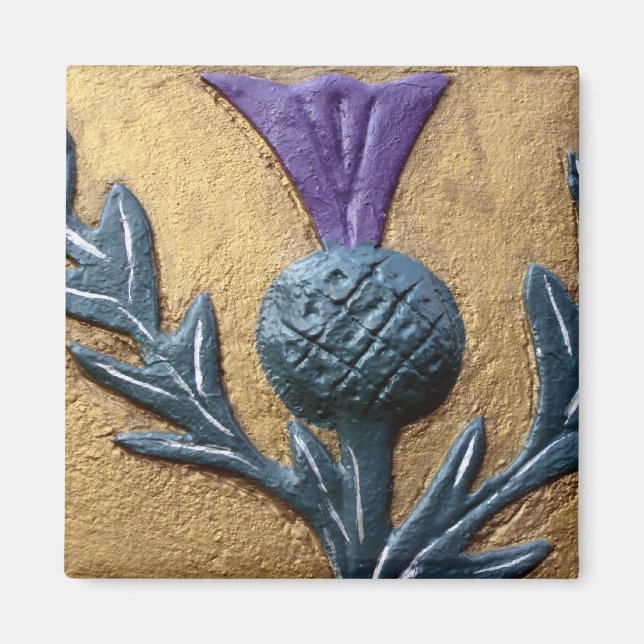 Wall Thistle Magnet (Front)