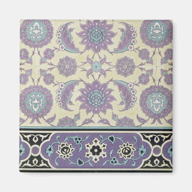 Wall tiles from the Palace of Ismayl-Bey, from 'Ar Magnet (Front)