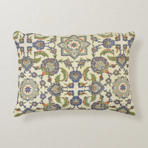 Wall tiles of Qasr Rodouan, from 'Arab Art as Seen Decorative Cushion