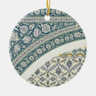 Wall tiles of Sibyl D'Abd-El-Rahman Kyahya, from ' Ceramic Tree Decoration