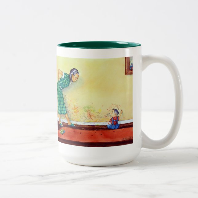 Wall Two-Tone Coffee Mug (Right)