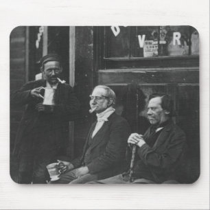 Wall Workers from 'Street Life in London' Mouse Pad