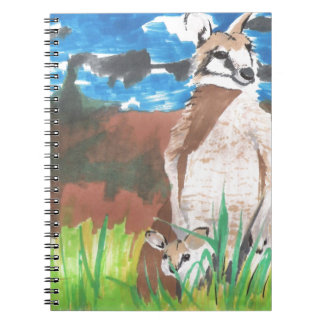 Wallabies Spiral Notebook