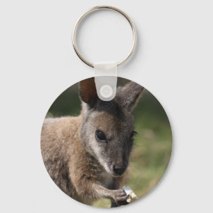 Wallaby Key Ring