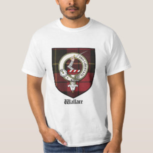 Wallace Clan Crest Tshirt / Clan Badge / Tartan