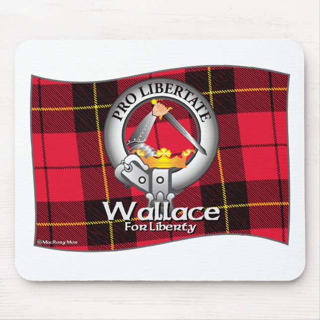 Wallace Clan Mouse Pad (Front)