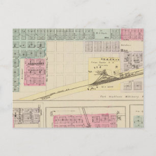Wallace, Dorrance, Gorham, Fairport, Kansas Postcard