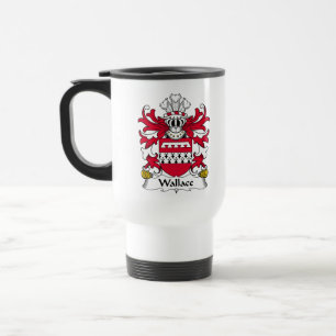 Wallace Family Crest Travel Mug