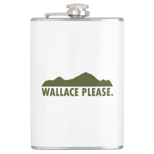 Wallace Idaho Please Hip Flask