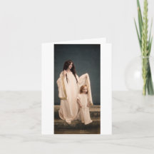 Wallace Nutting THE GUARDIAN MOTHER greeting card