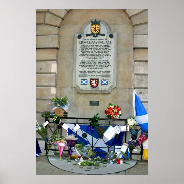 wallace plaque poster (Front)