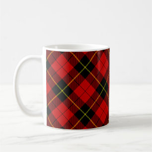 Wallace Red Tartan Coffee Mug